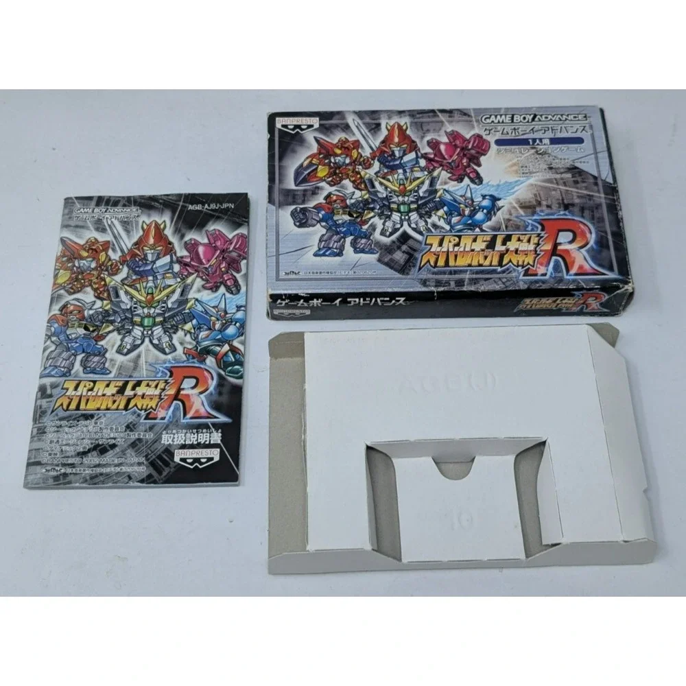 Super Robot Taisen‎ R Japanese Game Boy Advance GBA Japan BOX & MANUAL ONLY